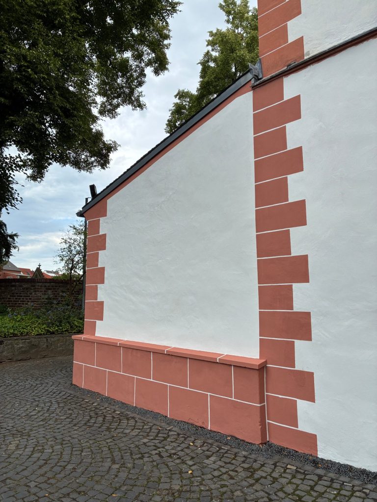 Köln, Belgisches Viertel, Stuck- und Klinkerfassade, vorher